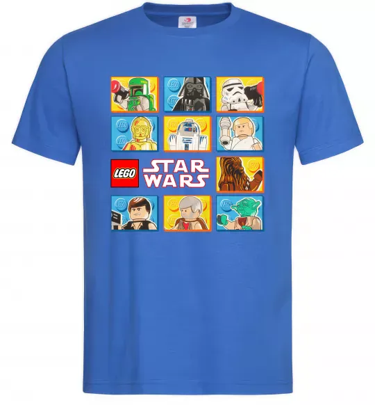 Мужская футболка Lego Star Wars Ярко-синий фото