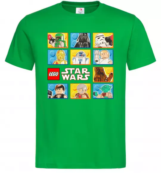 Мужская футболка Lego Star Wars Зеленый фото