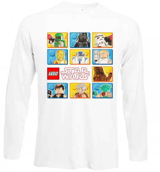 Лонгслив Lego Star Wars Белый фото