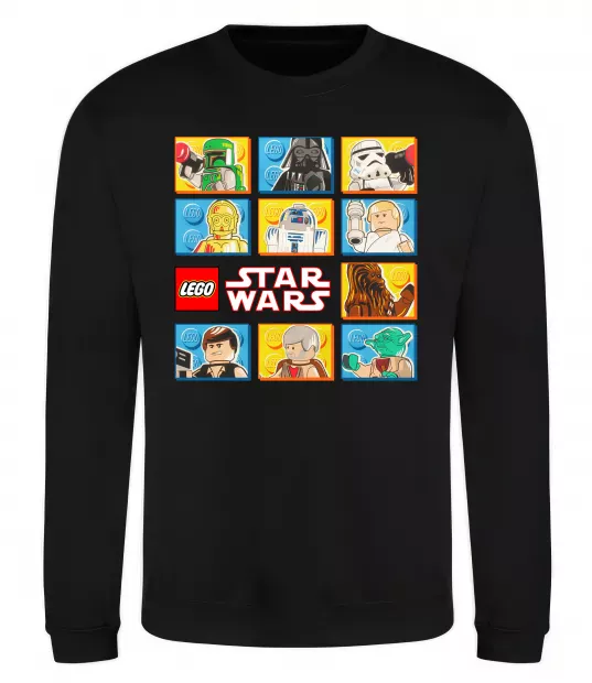 Світшот Lego Star Wars Чорний фото