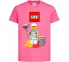 Детская футболка Lego painter Ярко-розовый фото