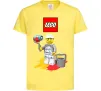 Детская футболка Lego painter Лимонный фото