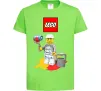 Детская футболка Lego painter Лаймовый фото