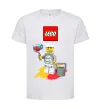 Дитяча футболка Lego painter Білий фото