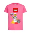 Дитяча футболка Lego painter Яскраво-рожевий фото