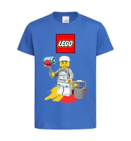 Детская футболка Lego painter Ярко-синий фото