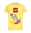 Дитяча футболка Lego painter Лимонний фото