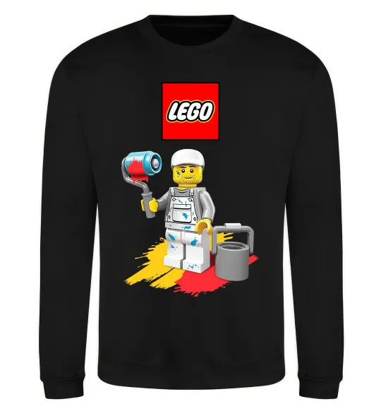 Світшот Lego painter Чорний фото