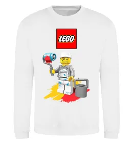 Свитшот Lego painter Белый фото