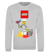 Світшот Lego painter Сірий меланж фото