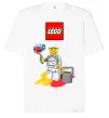 Футболка Оверсайз Lego painter Белый фото