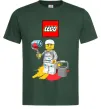 Мужская футболка Lego painter Темно-зеленый фото