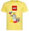 Мужская футболка Lego painter Лимонный фото