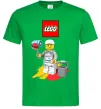 Мужская футболка Lego painter Зеленый фото