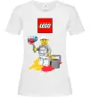 Жіноча футболка Lego painter Білий фото