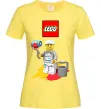 Жіноча футболка Lego painter Лимонний фото