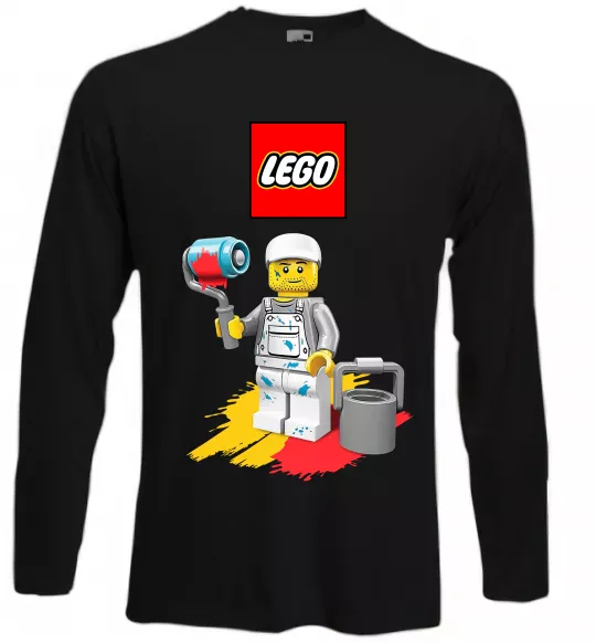 Лонгслив Lego painter Черный фото