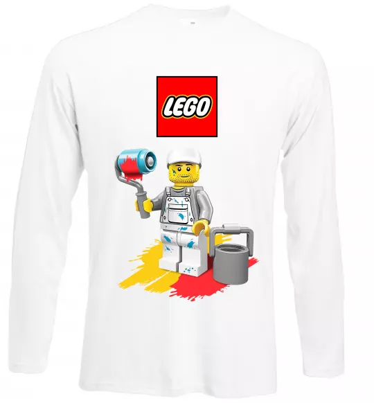 Лонгслив Lego painter Белый фото