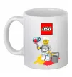Чашка керамическая Lego painter Белый Чашка керамическая Lego painter Белый фото