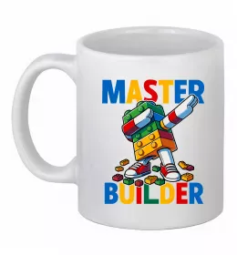 Чашка керамическая Lego friends Белый фото