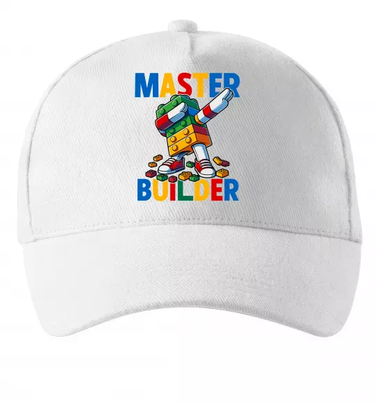 Кепка Master builder Белый фото