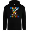 Жіноча толстовка (худі) Master builder Чорний фото
