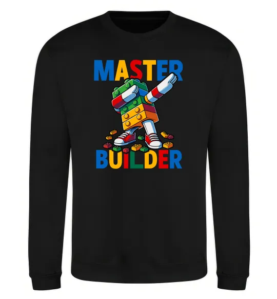 Свитшот Master builder Черный фото