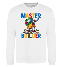 Свитшот Master builder Белый фото