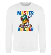 Свитшот Master builder Белый фото