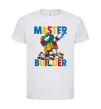 Детская футболка Master builder Белый фото