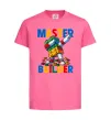 Детская футболка Master builder Ярко-розовый фото