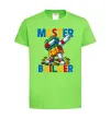 Детская футболка Master builder Лаймовый фото
