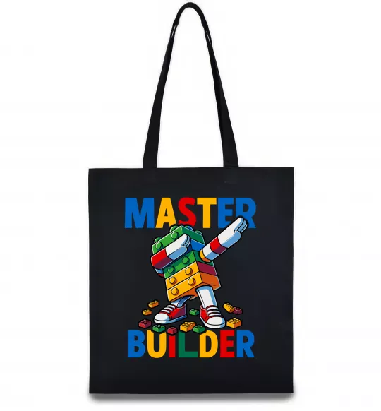 Еко-сумка Master builder Чорний фото