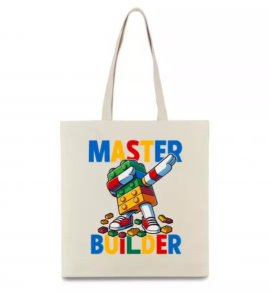Еко-сумка Master builder Бежевий фото
