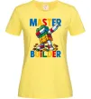 Жіноча футболка Master builder Лимонний Жіноча футболка Master builder Лимонний фото