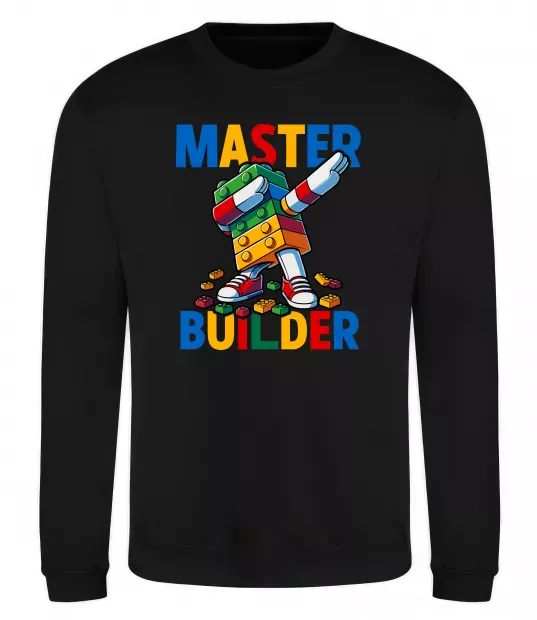 Свитшот Master builder Черный фото
