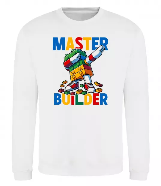 Свитшот Master builder Белый фото