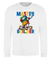 Свитшот Master builder Белый фото
