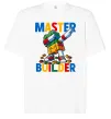 Футболка Оверсайз Master builder Белый фото
