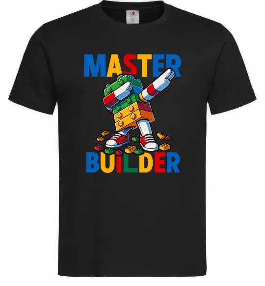 Мужская футболка Master builder Черный фото