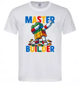 Мужская футболка Master builder Белый фото