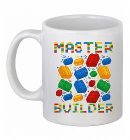 Чашка керамічна Master builder lego