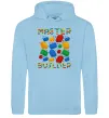Жіноча толстовка (худі) Master builder lego Блакитний фото