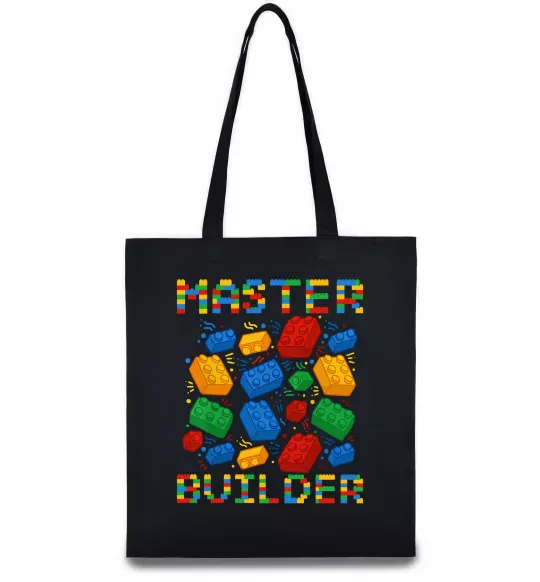 Эко-сумка Master builder lego Черный фото