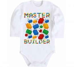 Детский боди Master builder lego