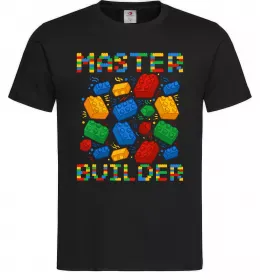 Мужская футболка Master builder lego Черный фото