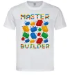 Мужская футболка Master builder lego Белый фото