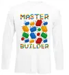 Лонгслив Master builder lego Белый фото