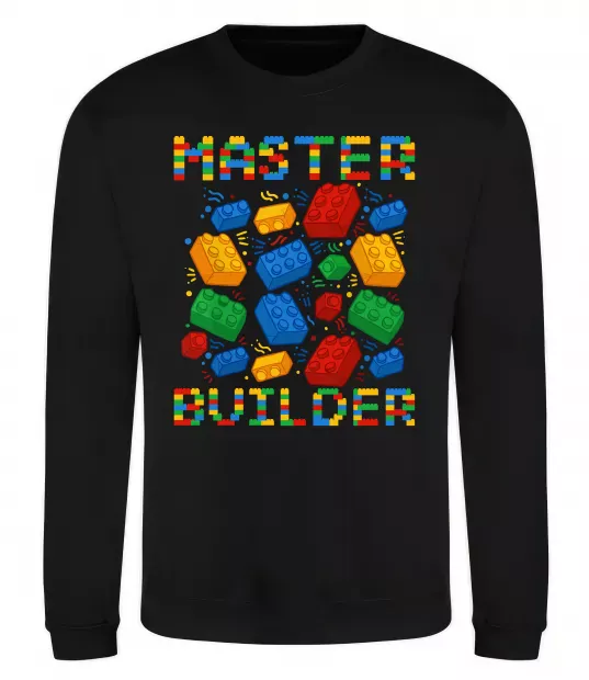 Свитшот Master builder lego Черный фото