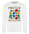 Свитшот Master builder lego Белый фото